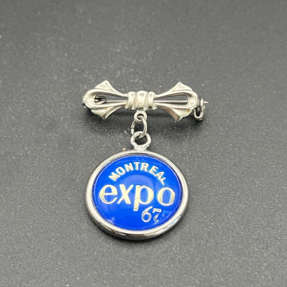 Montreal 1967 Expo Canada Dangler Lapel Hat Pin